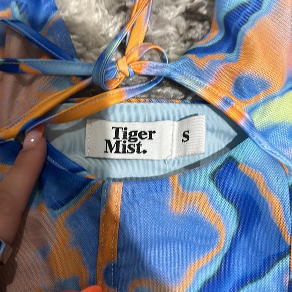 Tiger Mist Tie dye Crop Top - Picture 2 of 3